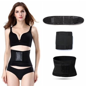 Cinturón de spandex para moldear la cintura, cinturón adelgazante para mujer, soporte abdominal, amarillo, verde, azul, negro, rosa, naranja, rojo rosa - Product Image 3