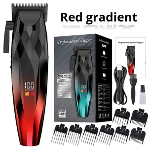 Machine à <span class=keywords><strong>Tondeuse</strong></span> à Cheveux Tendance 2025, <span class=keywords><strong>Tondeuse</strong></span> à Batterie Pro, Machines de Barbier, <span class=keywords><strong>Coupe</strong></span>-Cheveux, Chargeur Jrl - Product Image 5