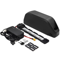 Batterie de vélo électrique pour tube descendant 36V 48V 10Ah 15Ah 20Ah Batterie de vélo électrique Batterie au lithium 18650 avec BMS pour vélo électrique
