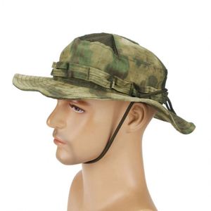 Wholesale Foldable Boonie <b>Hats</b> for Men Camouflage <b>Bucket</b> <b>Hat</b> Outdoor Adjustable Fishing <b>Hat</b> <b>With</b> <b>String</b> - Product Image 5