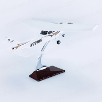 28cm Cessna 172 Skyhawk Skylane Populaire Résine Avion Modèle Privé Étudiant Formation Combattant Avion Modèles Cadeau