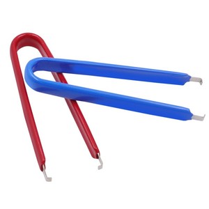 U Shaped IC <b>Puller</b> 105mm Red Antistatic Chip Component Clip Tweezers Industrial Grade - Product Image 2