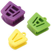Support intra-oral résistant aux hautes températures, coussin occlusal jetable en plastique pour entraînement orthodontique, consommables dentaires pour adultes