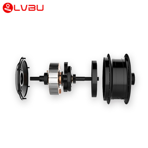 Kit <span class=keywords><strong>moteur</strong></span> de vélo électrique sans balais LVBU 16 pouces 36V 350 Watt <span class=keywords><strong>pour</strong></span> <span class=keywords><strong>roue</strong></span> <span class=keywords><strong>avant</strong></span> avec batterie au lithium incluse - Product Image 4