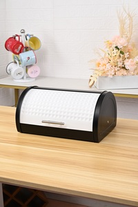 Scatola per il <span class=keywords><strong>pane</strong></span> in banda stagnata forniture da cucina controsoffitto contenitore per il <span class=keywords><strong>pane</strong></span> <span class=keywords><strong>porta</strong></span> contenitore contenitore per il <span class=keywords><strong>pane</strong></span> con coperchio - Product Image 6