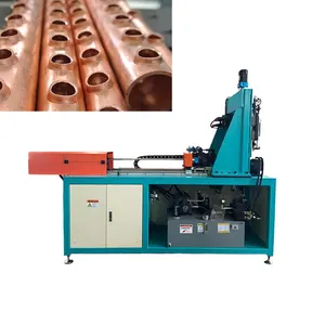 Automatic stamping press pipe tube hole punching machine / hydraulic square steel pipe punching machine