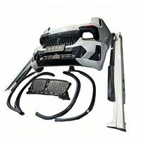 Pour BMW X3G01G08 X4G02 Kit carrosserie pare-chocs avant arrière avec découpes antibrouillard utilisées pour mettre à niveau les accessoires de voiture avec de nouvelles versions