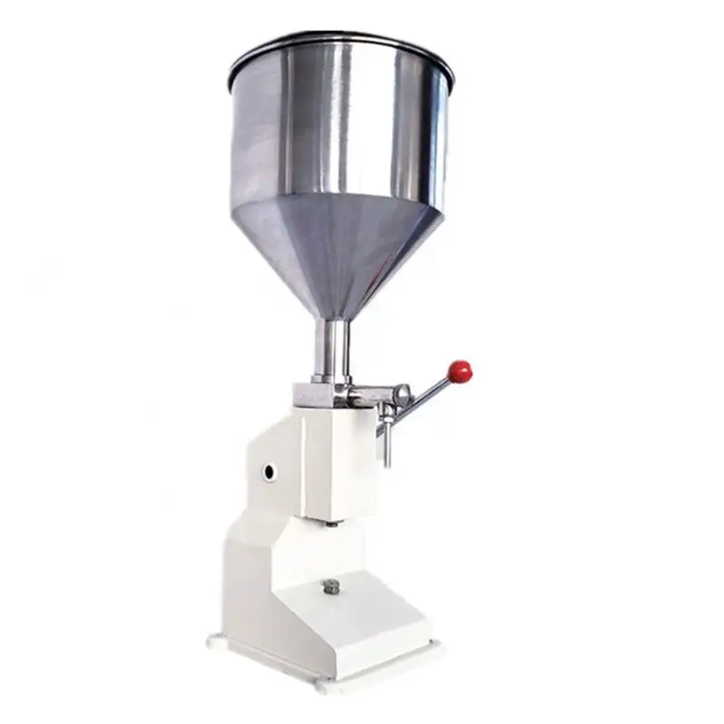 5-50ml mesin pengisi cairan krim pasta sampo kosmetik pengisi minyak kondisi baru 1ml akurasi 10L kapasitas Hopper