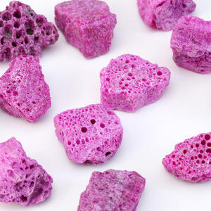 도매 레드 커런덤 크리스탈 거친 돌 장식품 아로마 테라피 미네랄 원석 - Product Image 6