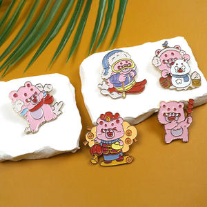 Benutzer definierte Metall Abzeichen Logo Nette Cartoon Imitation Emaille Abzeichen Anime Gedenk abzeichen Verarbeitung - Product Image 2