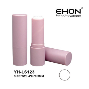 หลอดลิปสติกขายส่งกระบอกพลาสติกสีฉีดเคลือบโลหะที่กำหนดเองเสร็จสิ้นโลโก้ร้อนแสตมป์เครื่องสำอางลิปสติกหลอด - Product Image 6