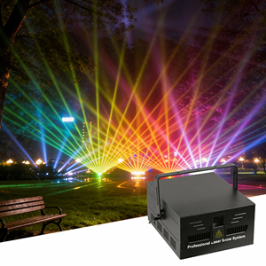 Système d'éclairage laser de scène <span class=keywords><strong>DJ</strong></span> Pangolin FB4 Bar, haute puissance 20W, RGB multicolore, animation complète, équipement de spectacle - Product Image 1