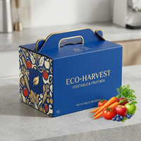 Boîte en plastique ondulé PP recyclable et réutilisable pour le stockage des aliments, des légumes et des fruits