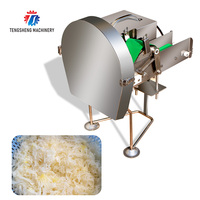 Kleine Soort Fruit Bladgroenten Groente Lente Ui Groene Peper Slicer Cutter Dicer Versnipperen Snijden Dicing Snijmachine (TS-Q30)