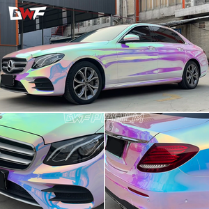 Sangat mengkilap cermin krom emas mawar vinil bungkus stiker Decal lembar gelembung udara Gratis Mobil membungkus & Kendaraan membungkus film vinil - Product Image 5