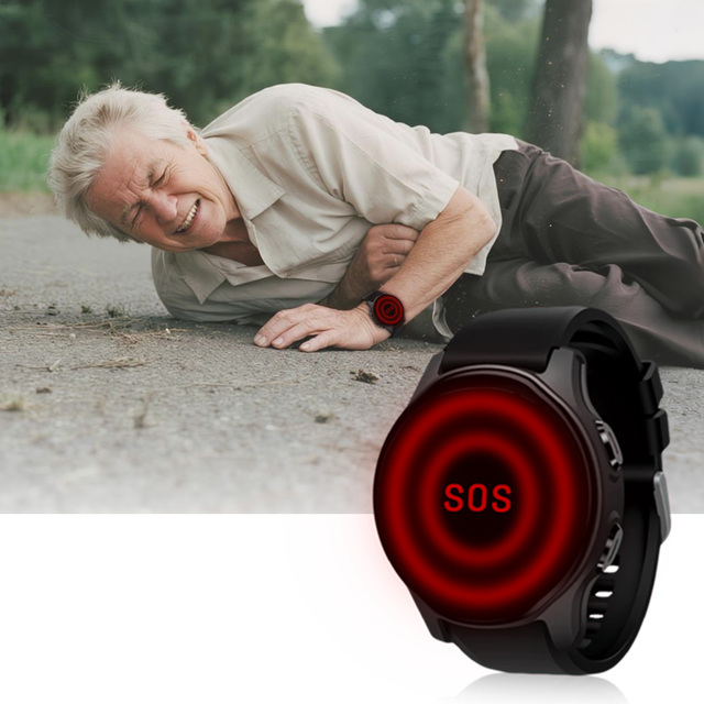 4G GPS Navigation Smart Watch for Elderly VL18 IP67 Anti-Fall SOS Calling WIFI Tracking Fall Detection Alert Watch Dual SIM