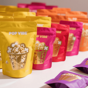 Bolsas de Plástico Personalizadas con Logotipo, Bolsas con Ventana de Visualización, Alta Barrera Contra la Humedad para Envasado de Frutos Secos y Snacks - Product Image 2