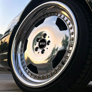 Cerchi in Lega BTO 18 19 20 Pollici 5x112 Completamente Lucidati con Finitura a Specchio per Mercedes Benz Classe SL <span class=keywords><strong>R129</strong></span> W124 W210 - Product Image 1