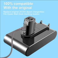 Chargeur de remplacement pour aspirateur Dyson 24,35 V 0,348 A, compatible avec les modèles DC34, DC44, DC45, DC56, DC57, adaptateur d'alimentation pour aspirateur sans fil portatif