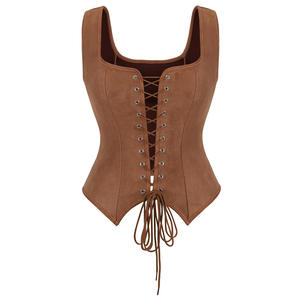 Gilet en soie <span class=keywords><strong>Pirate</strong></span> transfrontalier pour femmes Costume Cosplay <span class=keywords><strong>Corset</strong></span> <span class=keywords><strong>de</strong></span> contrôle du ventre serré - Product Image 6