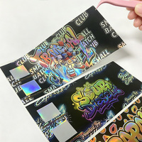 Étiquettes de dessin animé 3D UV personnalisées, autocollants de dessin animé haut de gamme, impression adhésive en rouleau gaufrée mate inversée