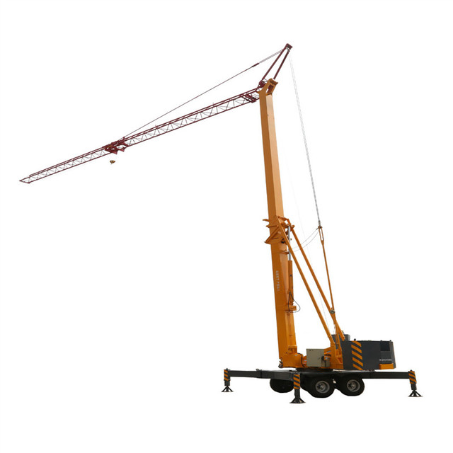 D5030 12ton  Luffing Jib Flattop Tower Crane