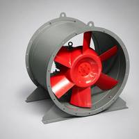 Industrieller Elektrischer Geräuscharmer Hocheffizienter Kugellager-Axialventilator aus Kohlenstoffstahl für Einkaufszentrum-Belüftung