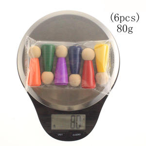 <span class=keywords><strong>Muñecas</strong></span> en Miniatura de Madera Pintadas a Mano, Personalizables, Venta al Por Mayor de Fábrica, Juguete Educativo, Adornos Creativos, Marionetas para Niños - Product Image 5