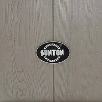 Pot Bunga Persegi Berbahan Fiberglass Reinforced Plastic (FRP) Ukuran Besar, Motif Kayu Tiruan, Gaya Eropa-Amerika yang Trendi
