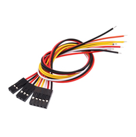 Kit Konektor Dupont 2.54 2 3 4 5 6 7 8 9 Pin Male Female 2.54mm 2P 2pin 5pin Kabel Jumper untuk PCB