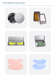 OEM 100% gıda sınıfı özel kullanımlık silikon gözler kırışıklık yamalar göz maskesi altında koyu halkalar solmaya - Product Image 3