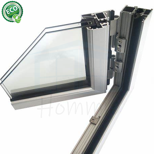 Puertas Pivotantes de Vidrio para Entrada Residencial Nuevas de 2026, Puerta Doble Asimétrica Protectora de Aluminio Fundido para Villa - Product Image 4