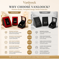Coffret de présentation de bijoux rouge de luxe, boîte d'emballage personnalisée pour collier, boucles d'oreilles, bague, coffret cadeau haut de gamme, OEM ODM