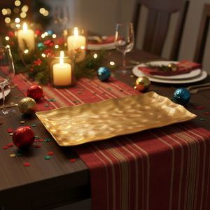 Sous-assiettes de mariage personnalisées, motif de luxe, durables, pour mariage, anniversaire, dîner, <span class=keywords><strong>réception</strong></span>, événement, <span class=keywords><strong>vaisselle</strong></span> de table - Product Image 1