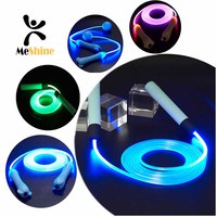 Licht Up Springtouwen Led Skipping Willekeurige Kleur Kids Kinderen Enkele Lichtgevende Sprong Springtouwen