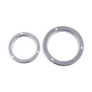 Manomètre axial à huile fourni par le fabricant, brides en acier inoxydable, tailles 40 mm, 50 mm, 63 mm, 100 mm - Product Image 4