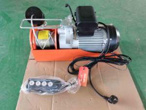 TOYO-INTL kualitas tinggi 220V 50HZ 250kg 500kg 750kg <span class=keywords><strong>1ton</strong></span> tipe Mini kawat listrik tali kerekan <span class=keywords><strong>1ton</strong></span> - Product Image 4