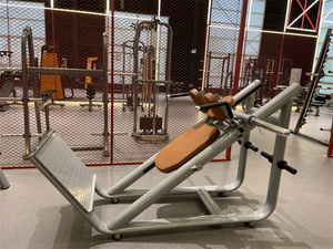 Machine à Squat Hack MND AN55 – Appareil Commercial de <span class=keywords><strong>Musculation</strong></span> des Jambes pour Fessiers et Abdos – Idéal pour Salle de Sport et Centre de Fitness – Robuste - Product Image 2