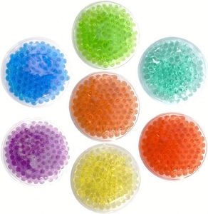 Compresa de Gel Frío/Caliente Reutilizable con Perla de Agua Redonda, Diseño Personalizado, para Alivio del Dolor - Product Image 2