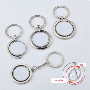 Wholesale Promotion Gifts Festivals DIY <b>Key</b> <b>Chains</b> Souvenir Metal Bottle Opener Keychain Sublimation Blanks Metal Keychain - Product Image 6