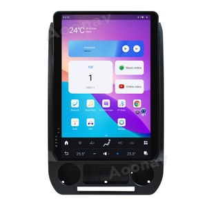 Reproductor Multimedia Qualcomm con Pantalla Táctil Tesla de 128 GB para Automóvil, Radio para Ford F150 2015-2020, Android 11, Navegación GPS, Unidad Carplay - Product Image 1
