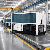 Pompe à chaleur à vis refroidie par air haute efficacité R407C 560KW -35°C ℃   pour les systèmes HVAC commerciaux