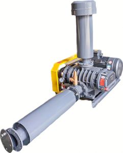 Soplador de raíces resistente a la corrosión recubierto de eflón de alta calidad 0,75 ~ 18.5KW Neumático, transporte y tratamiento de aguas residuales de acuicultura - Product Image 4