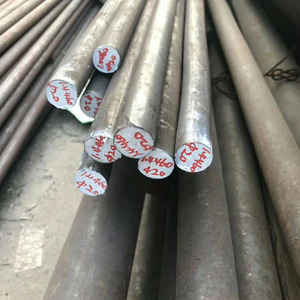 Barres rondes laminées à chaud d'acier au carbone d'ASTM pour la fabrication et la construction mécaniques - Product Image 1