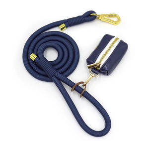 Productos Más Vendidos <span class=keywords><strong>2026</strong></span>, Dispensador de Bolsas para Excremento de Perro Azul de Moda, Correas de Poliéster para Mascotas, Correa para Perro - Product Image 1
