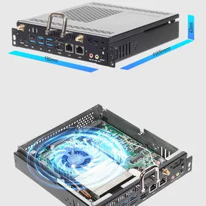Standard INTEL 80PIN OPS Mini PC With I5 12th 8G 256G SSD Support 5K Digital Signage Computer