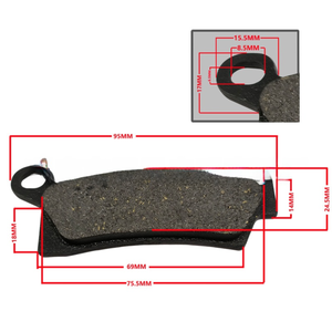 Accessoires pour moto, vélo de plage, VTT, plaquettes de frein pour <span class=keywords><strong>Can</strong></span> <span class=keywords><strong>Am</strong></span> <span class=keywords><strong>Renegade</strong></span> 1000R Beach Bike - Product Image 3