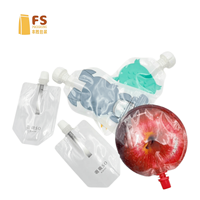 Emballages personnalisés, sachets en plastique avec bec verseur pour boissons, recharge de jus de fruits liquides