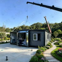 FLKT, fabricant de premier plan de maisons préfabriquées de luxe, maison conteneur extensible de 20 pieds et 40 pieds, maison modulaire pliable, mini-maison