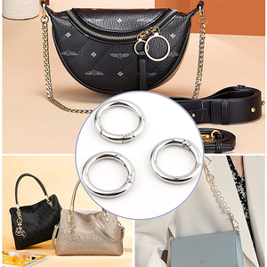 Zinc Alloy Round Ring for Camping Dog Luggage Belt Craft DIY Accessories - Product Image 6